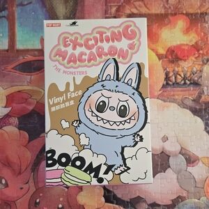 Exciting Macaron Labubu Vynil Plush Pendant Blind Box